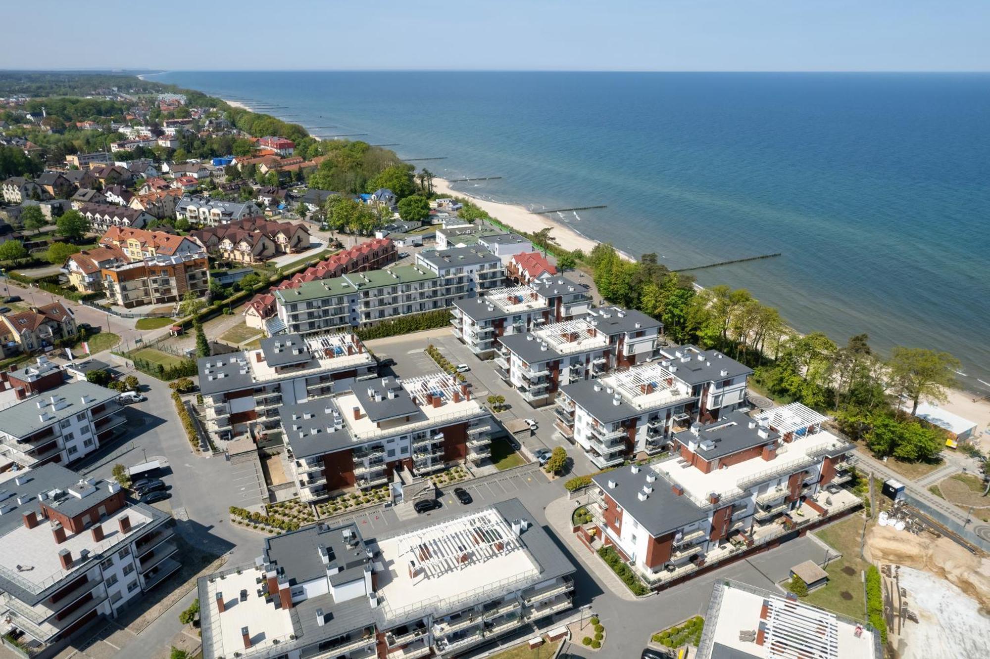 Apartment Klifowa Resort With Spa, Fitness & Kids Room By Noclegi Renters Rewal Eksteriør billede